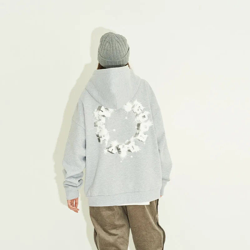 3D Circle Flashing Starlight Hoodie