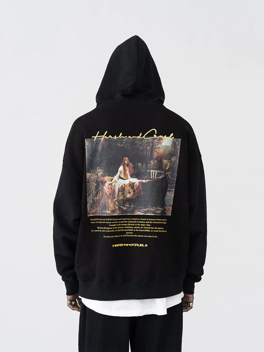 3M Logo Oil Painting Hoodie