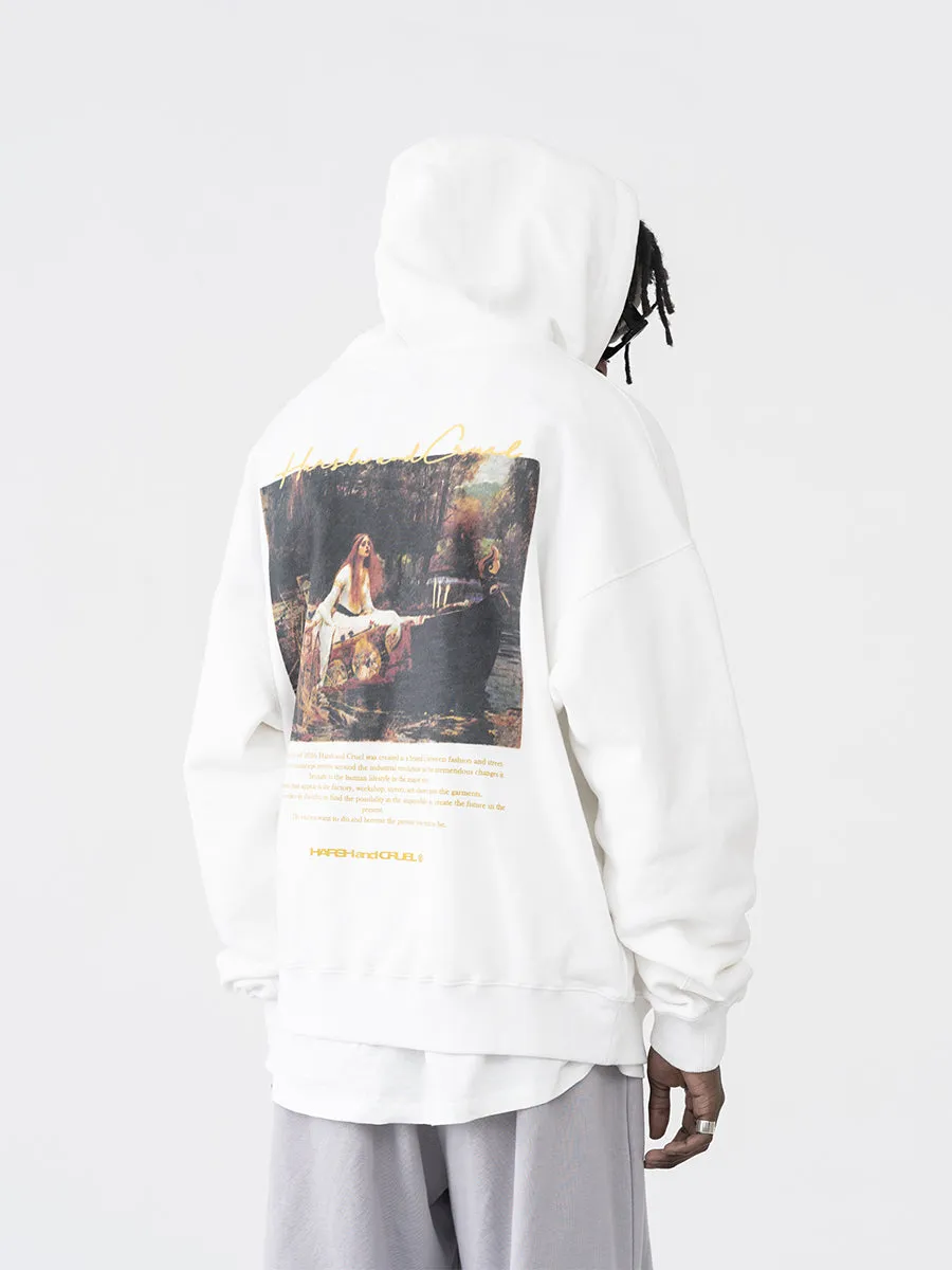 3M Logo Oil Painting Hoodie