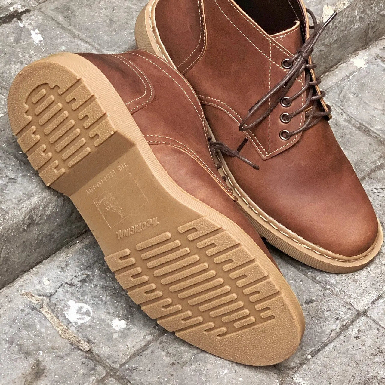 445 Oxford-HiCut Copper airwear soles