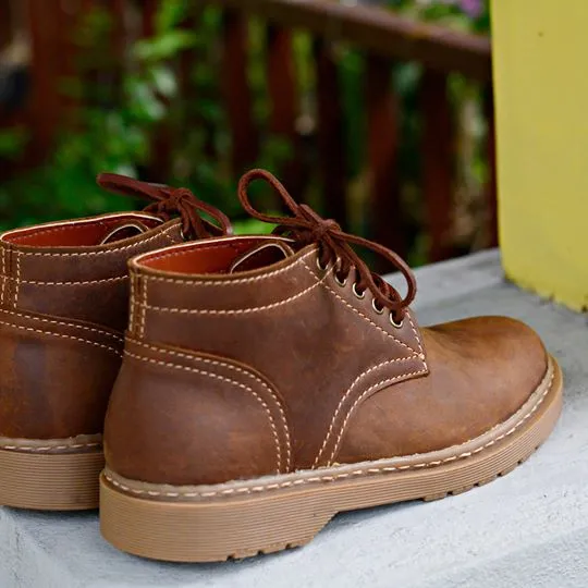 445 Oxford-HiCut Copper airwear soles