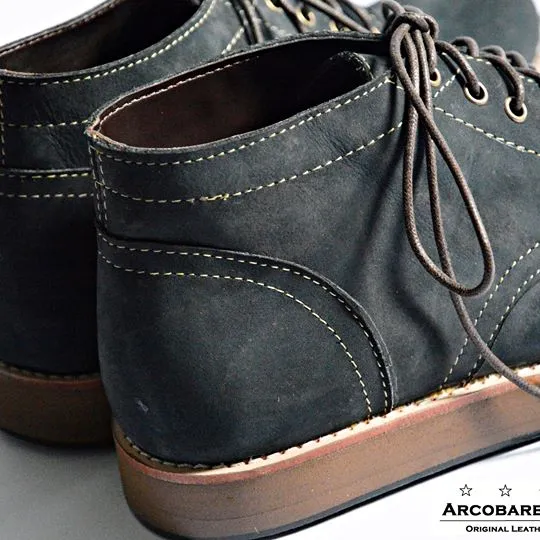 445 Oxford-HiCut DarkGray (Nubuck)