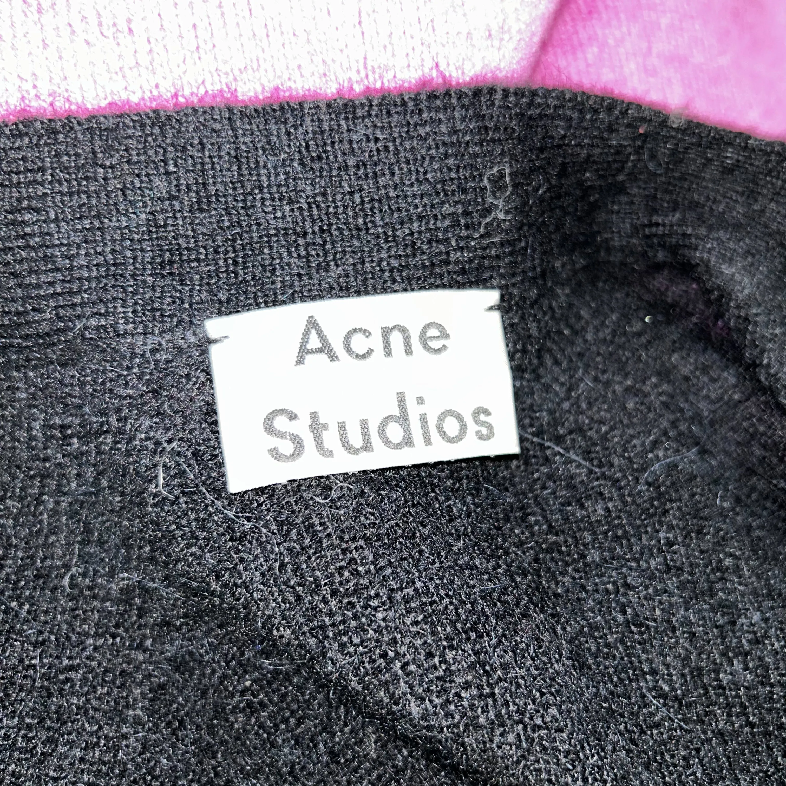 Acne Studios Brand New Black Alpaca & Wool Knit V Neck Cardigan XS/S/M/L/XL