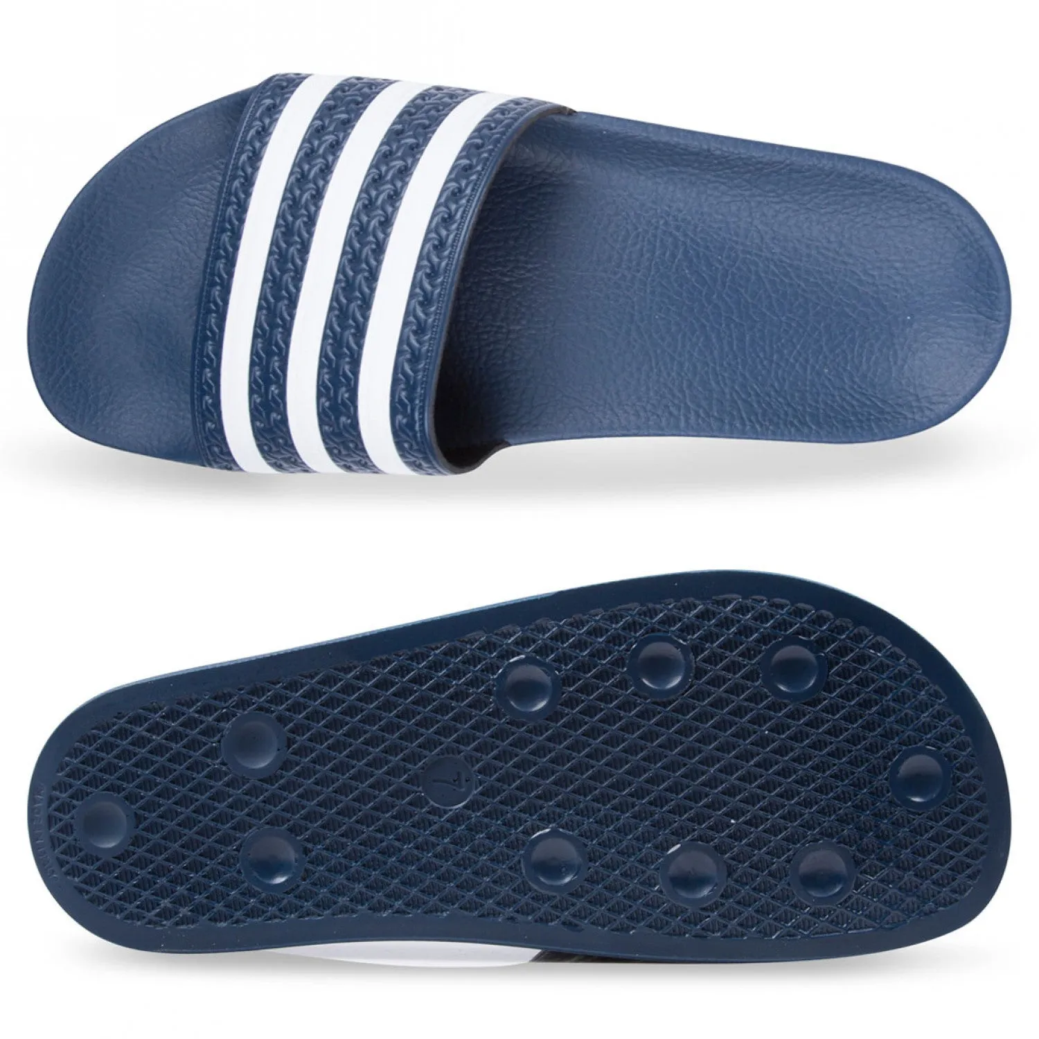 Adilette Unisex Slides (Navy Blue)