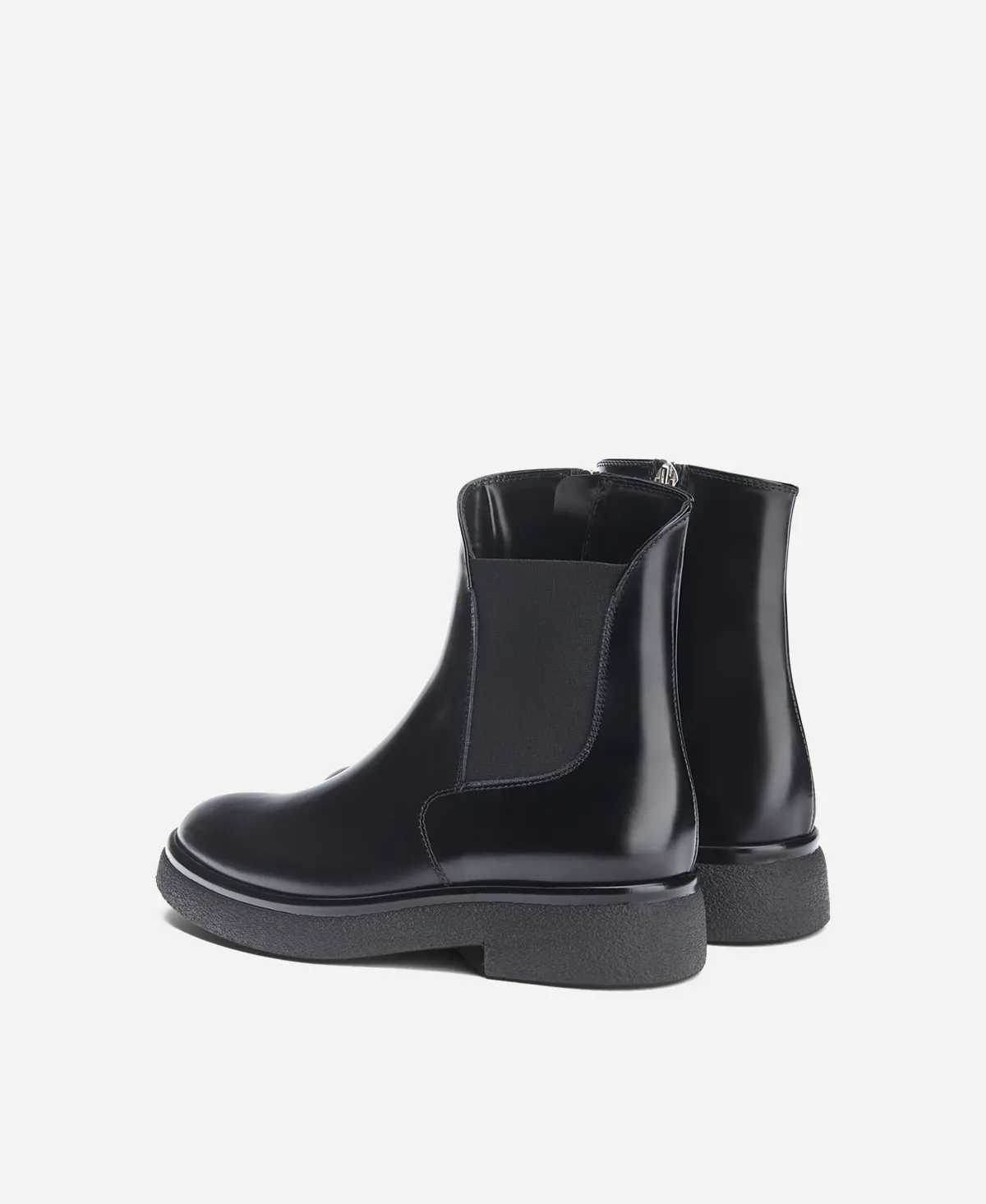 ALISON R BEAT Ankle boot with zipper and elastic