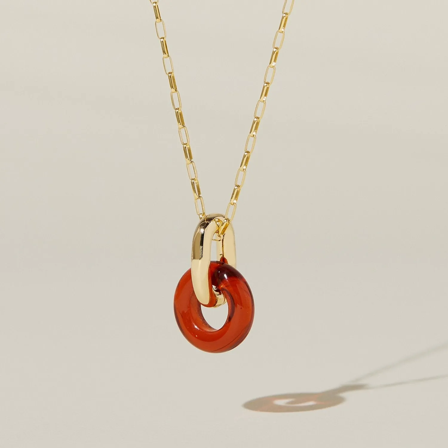 Anna Necklace - Brick | Lindsay Lewis