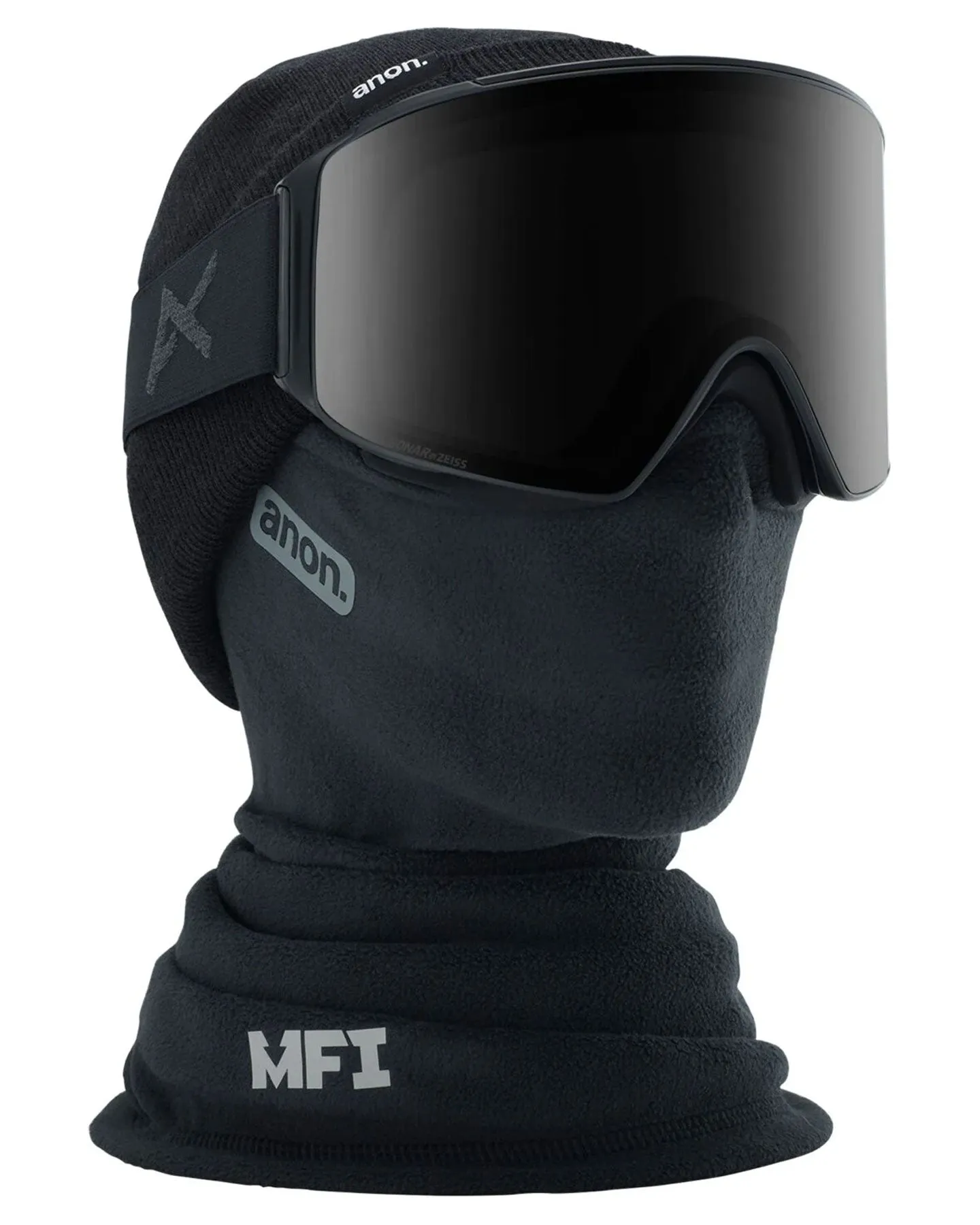 Anon MFI Beanie Neck Warmer - Black