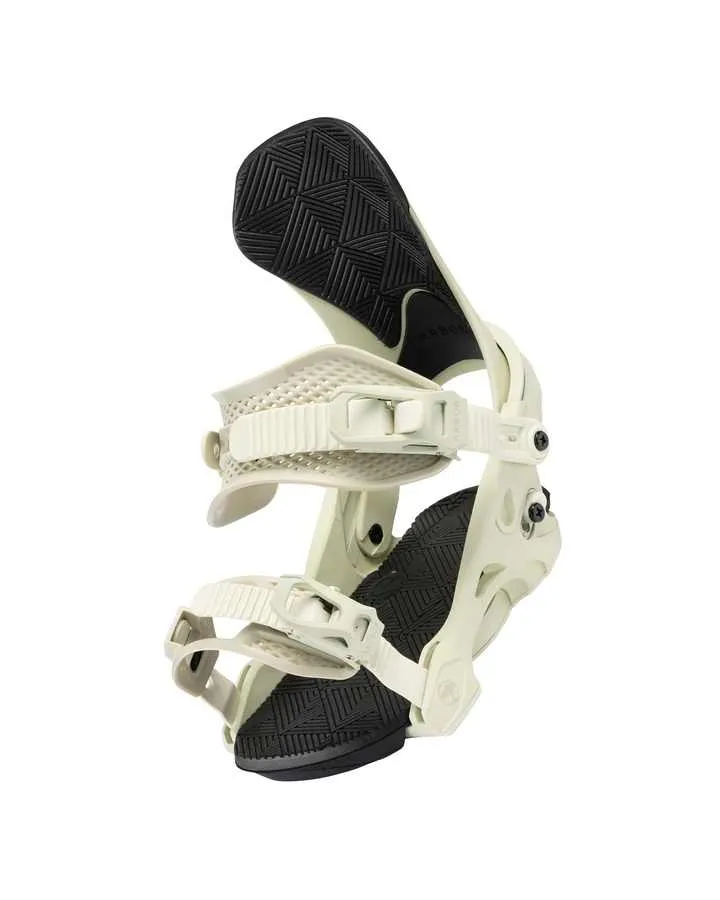 Arbor Sequoia Womens Snowboard Binding - Bone - 2023