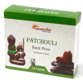 Aromatica Backflow Incense Cones - Patchouli (10 cones)