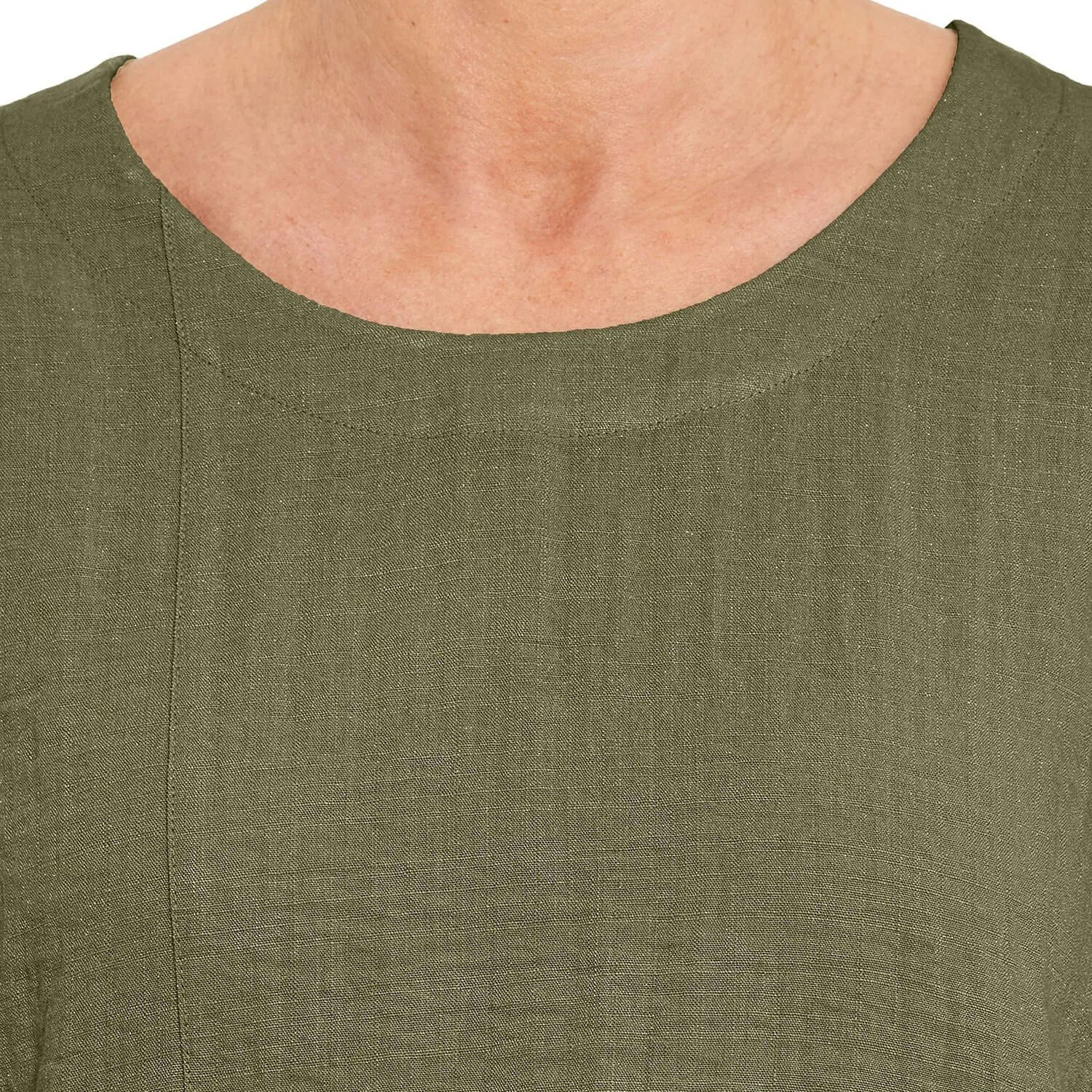 Asymmetric Hem Top - Sage