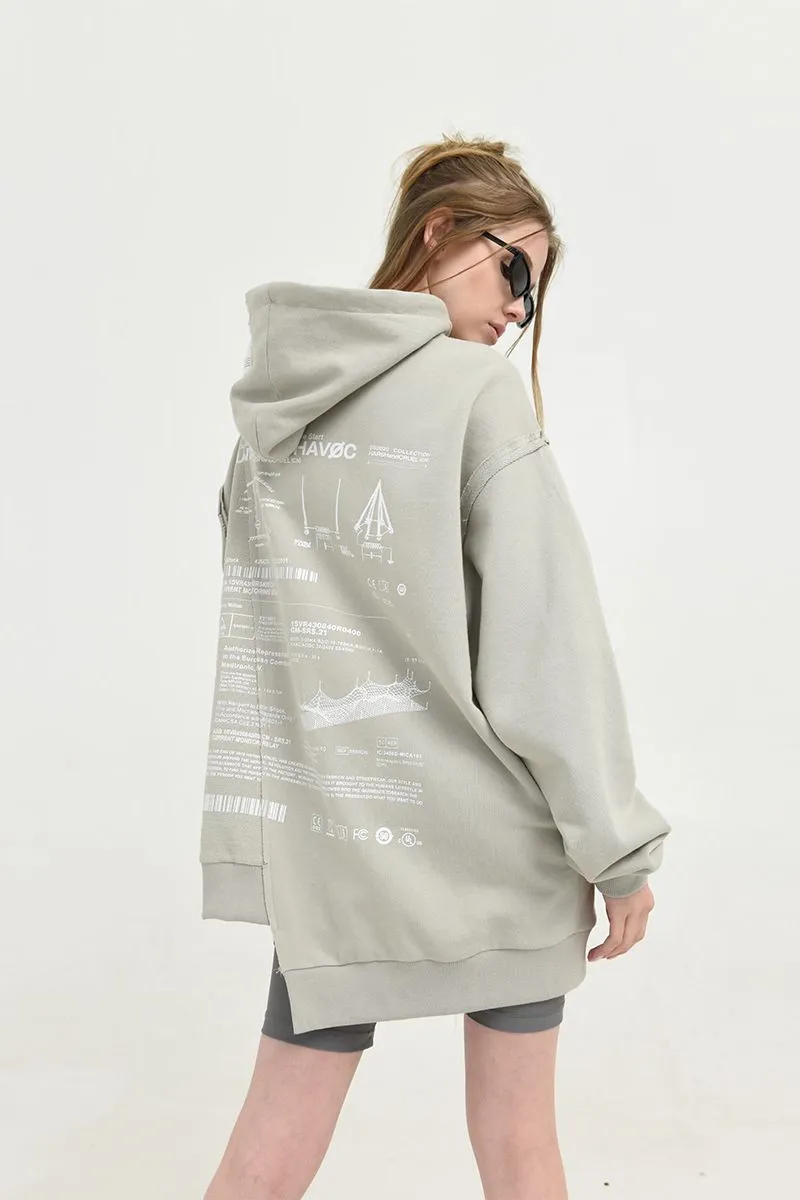 Asymmetrical Heavy Hoodie