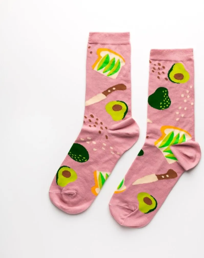 Avocado Toast Socks