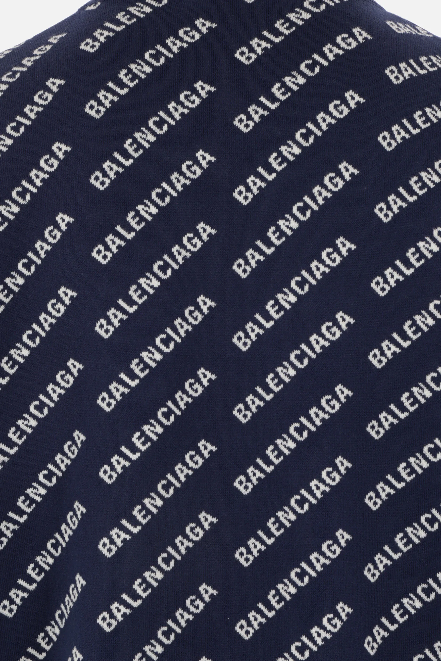 BALENCIAGA  |Crew Neck Wool Long Sleeves Cotton Logo Luxury