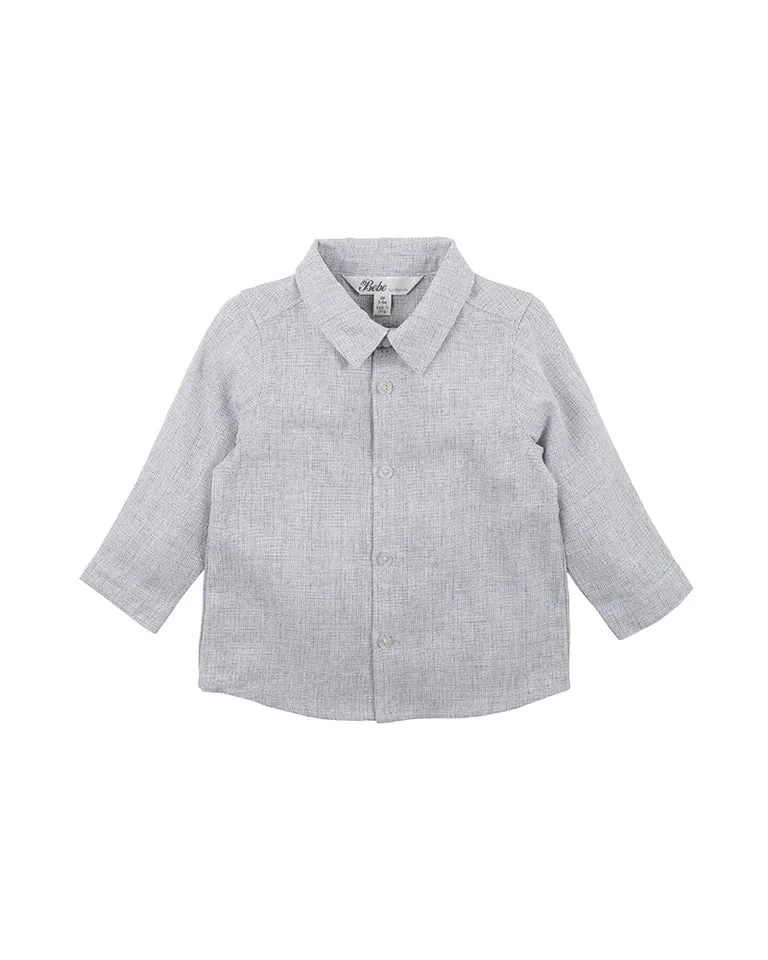 Bebe Albert LS Check Shirt