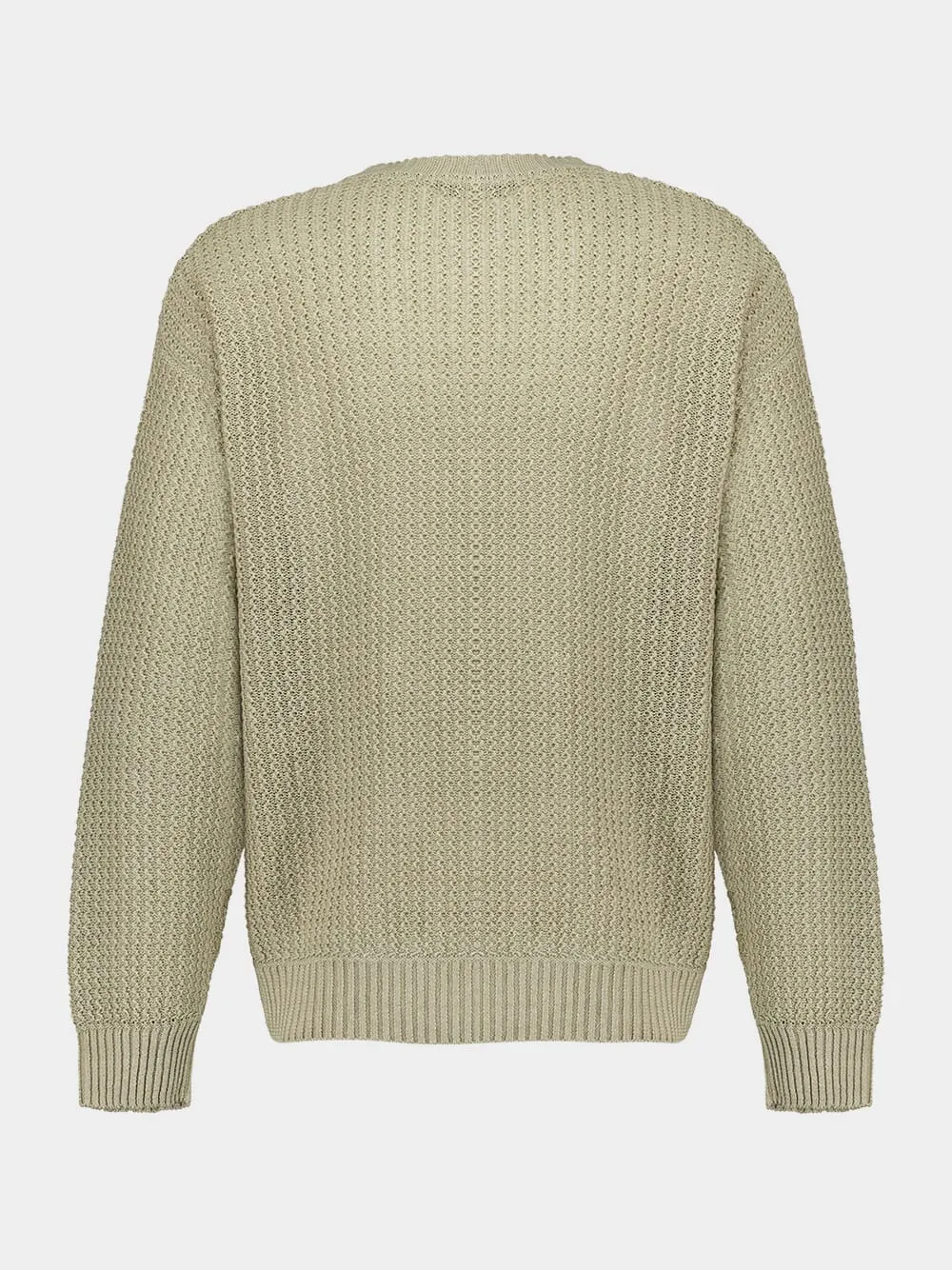 Beige Jardim Linen Sweater