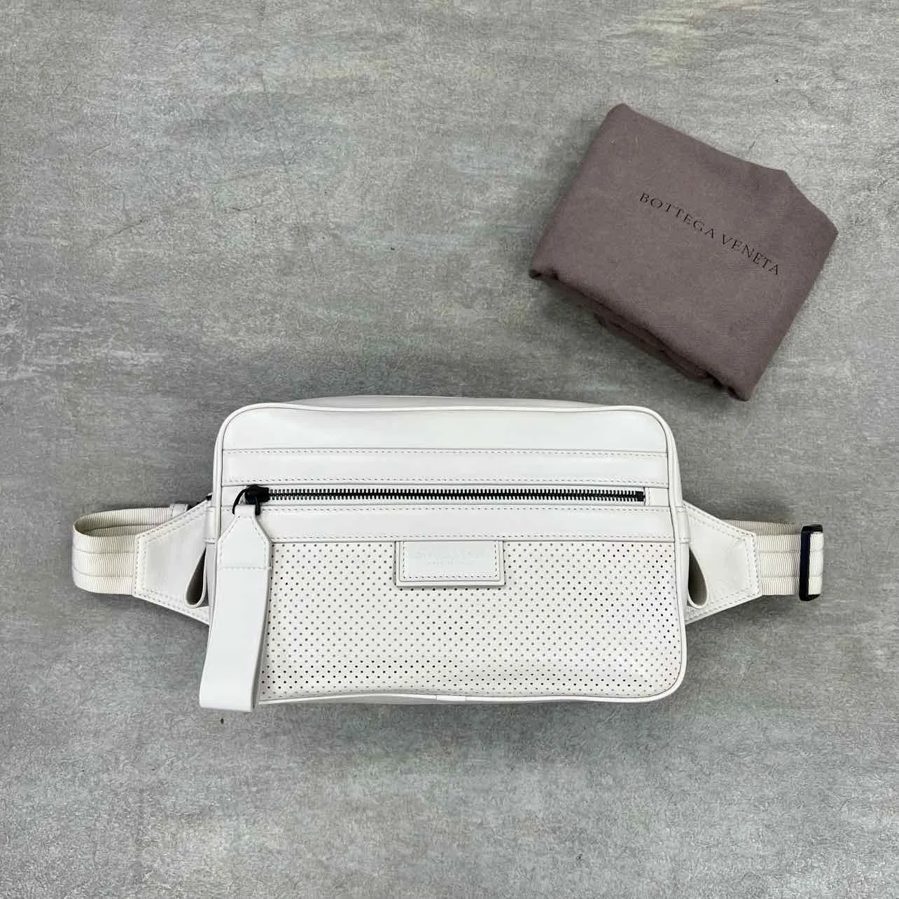 Bottega Veneta Belt Bag New (Cond) White Size OS Bags