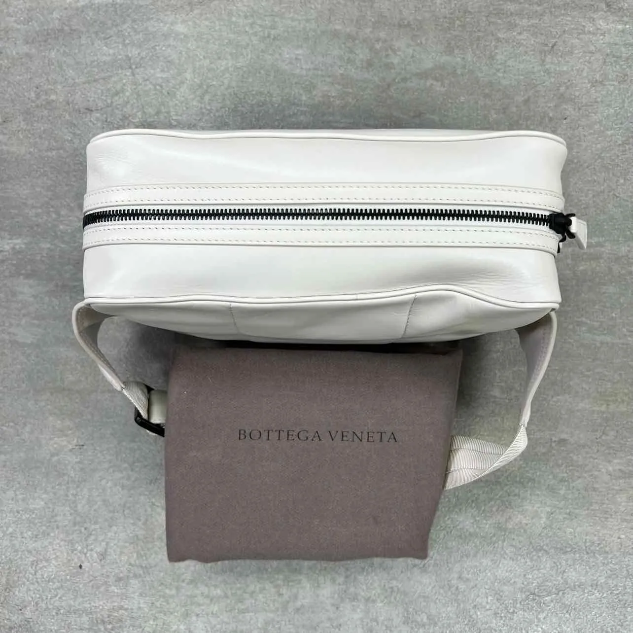 Bottega Veneta Belt Bag New (Cond) White Size OS Bags