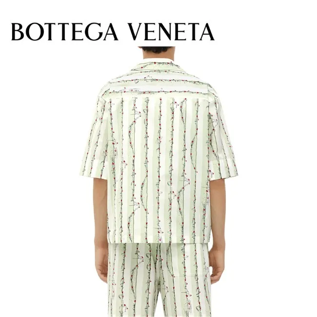 BOTTEGA VENETA  |Printed cotton shirt