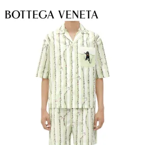 BOTTEGA VENETA  |Printed cotton shirt