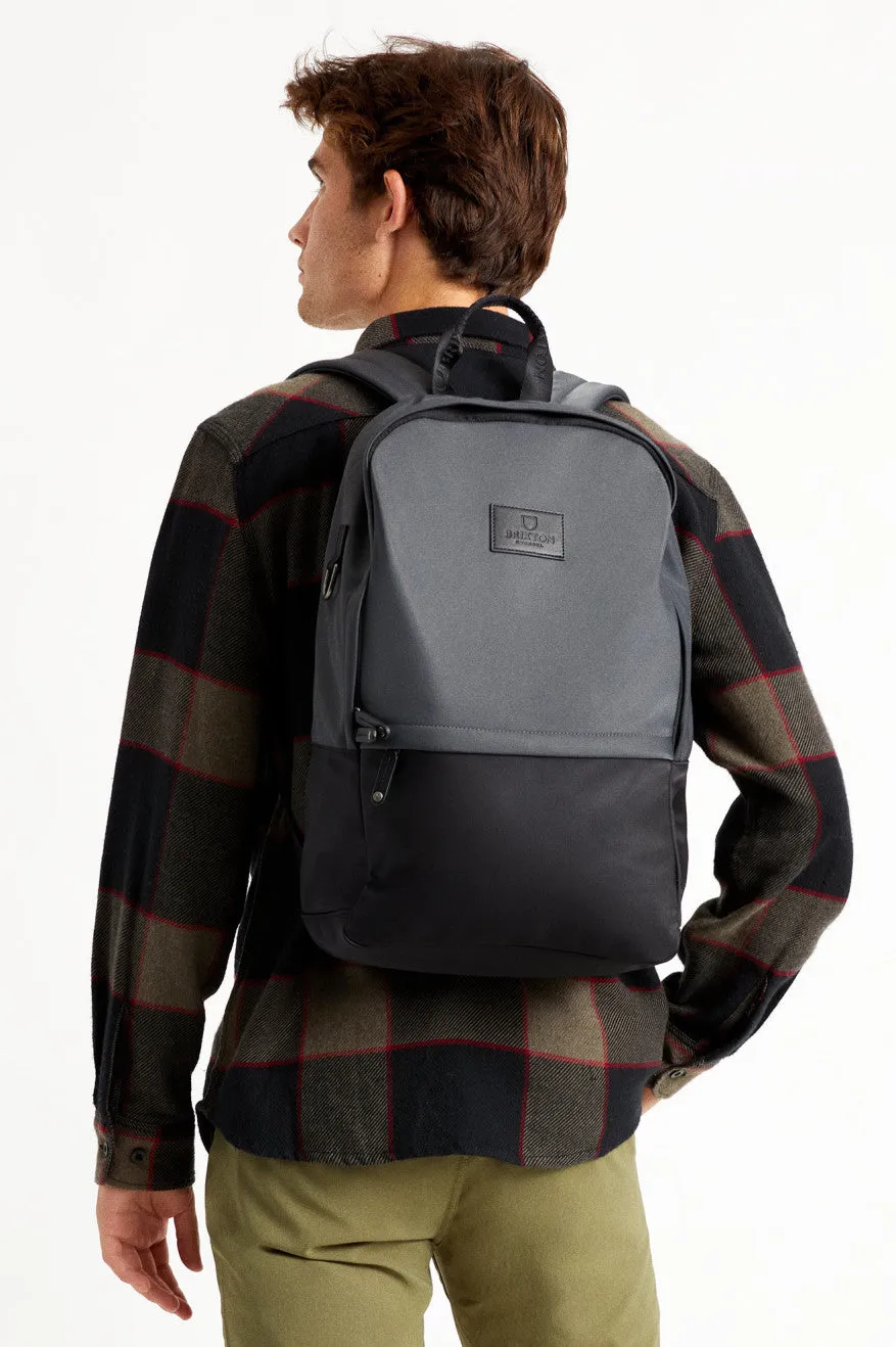 Brixton x Vessel Backpack - Black/Gunmetal