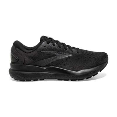 Brooks Men’s Ghost 16 Athletic Shoes-Black/Black