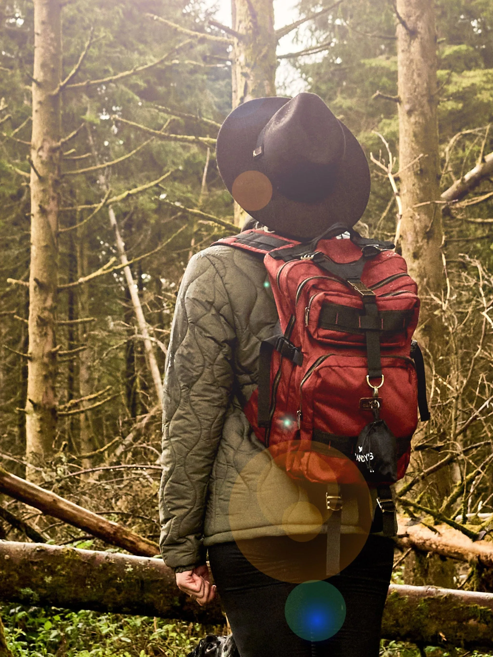 Burnt Orange Lofoten Backpack 35L