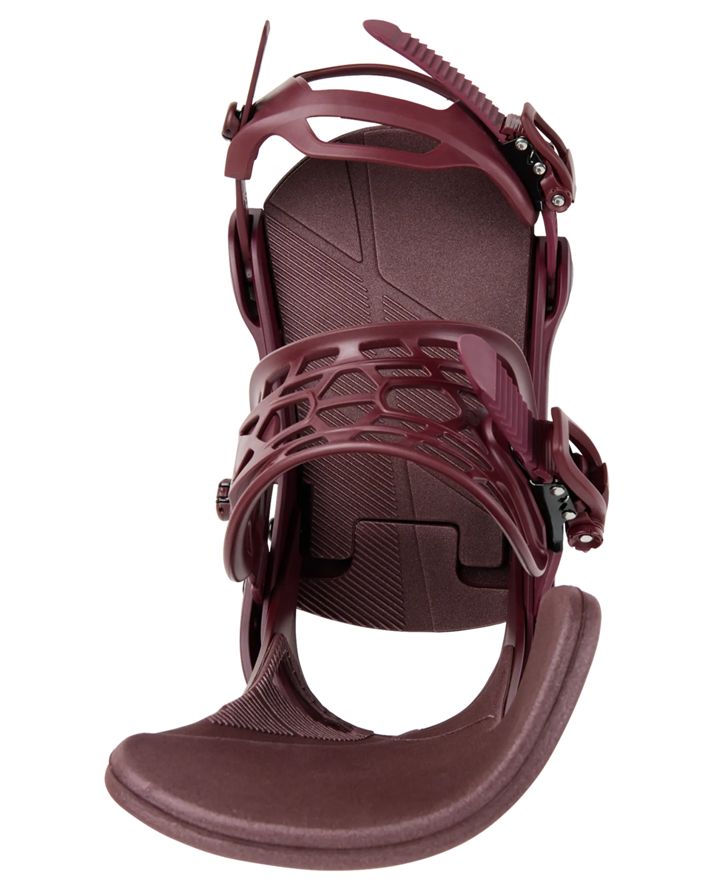 Burton Men's Mission Re:Flex Snowboard Bindings - Almandine - 2024