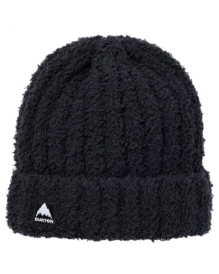 Burton Plush Beanie - True Black - 2023