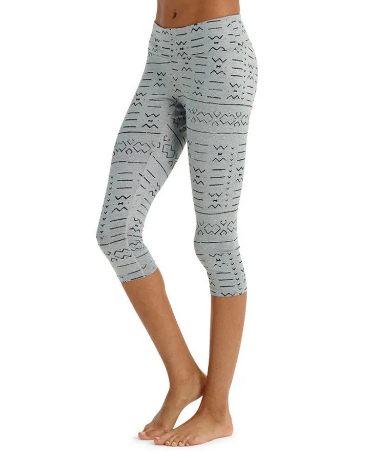 Burton Women's Midweight Capri - Grayscale / Boblafini