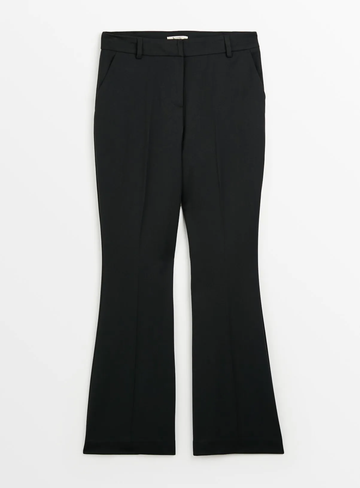 Buy Black Kick Flare Trousers 20R | Trousers | Tu