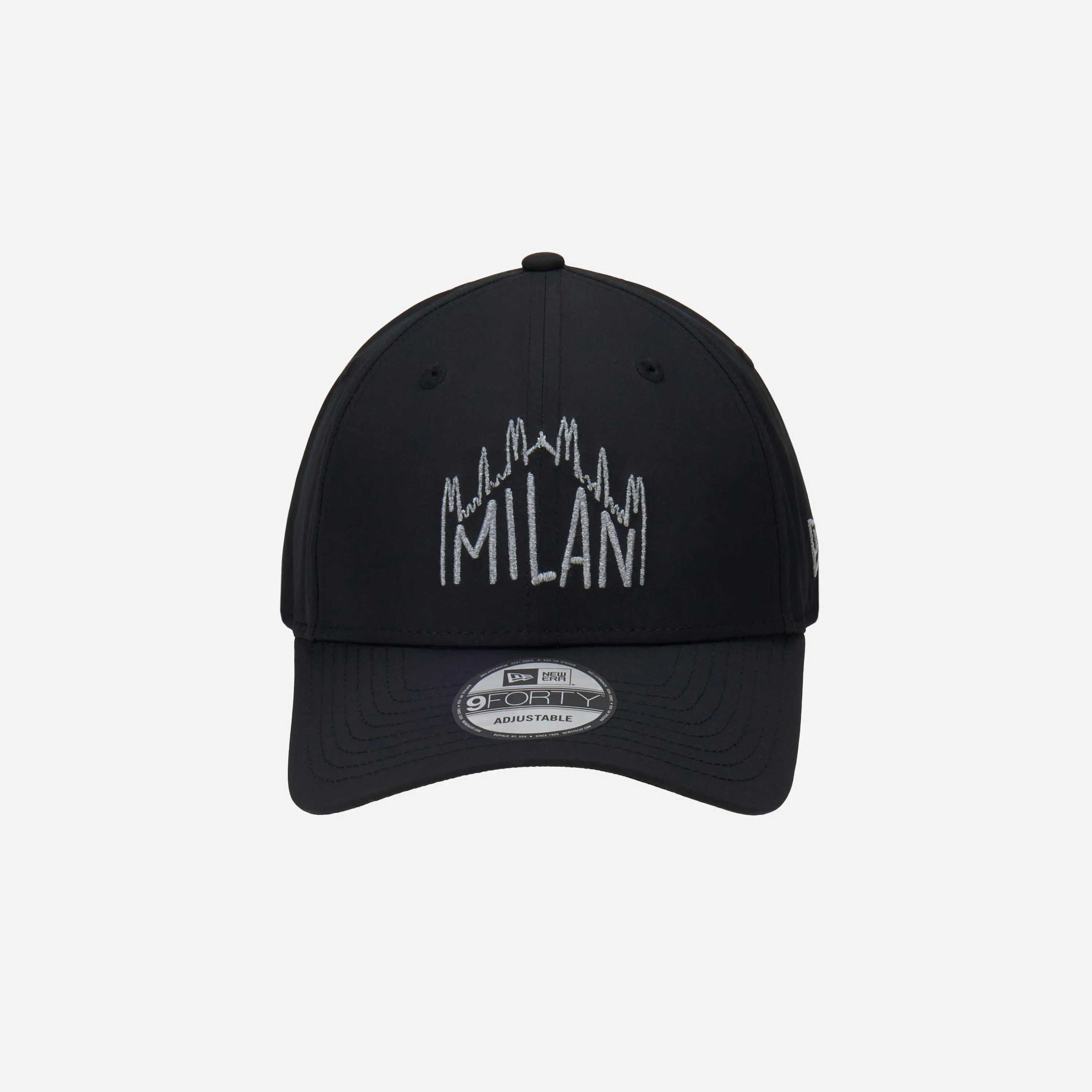 CAPPELLINO 9FORTY NEW ERA X AC MILAN CON SKYLINE