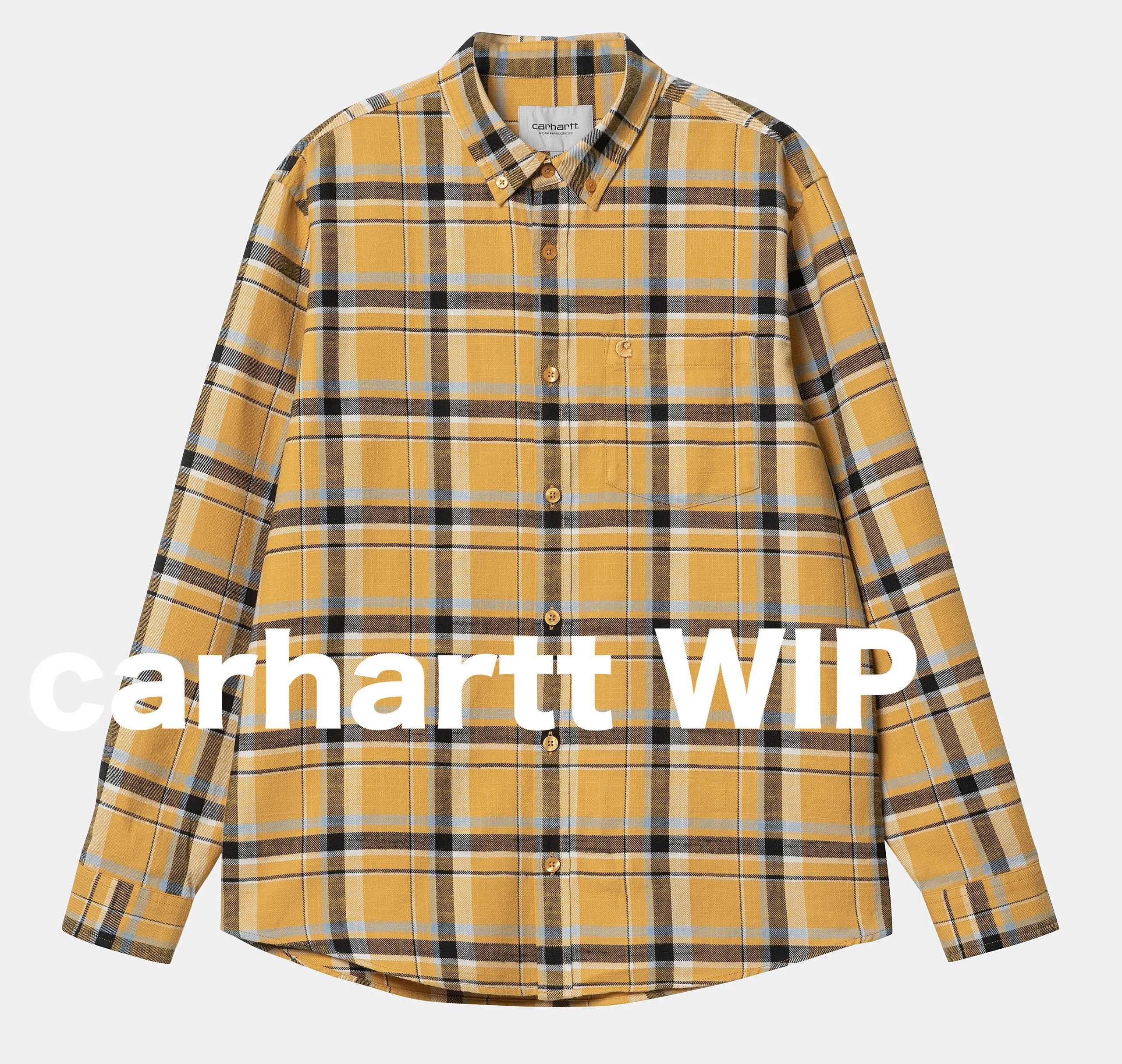 Carhartt  |Other Plaid Patterns Long Sleeves Logo Shirts