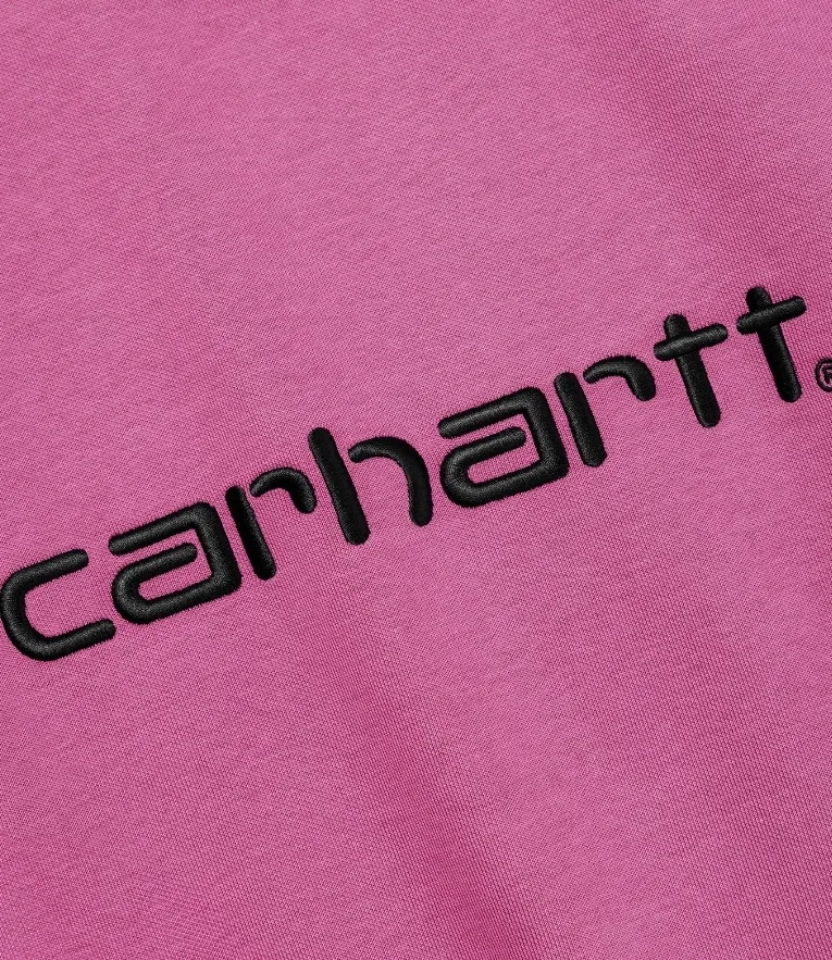 Carhartt  |Unisex Street Style Long Sleeves Logo Sweatshirts