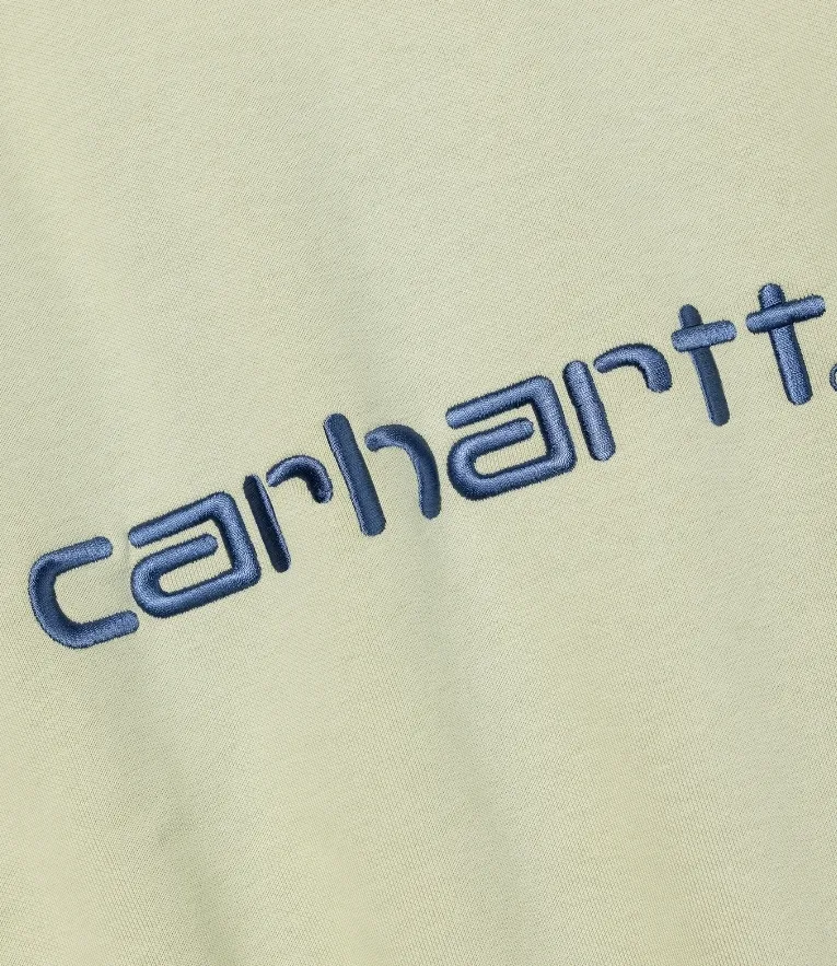 Carhartt  |Unisex Street Style Long Sleeves Logo Sweatshirts