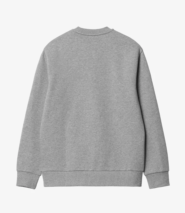 Carhartt  |Unisex Street Style Long Sleeves Logo Sweatshirts