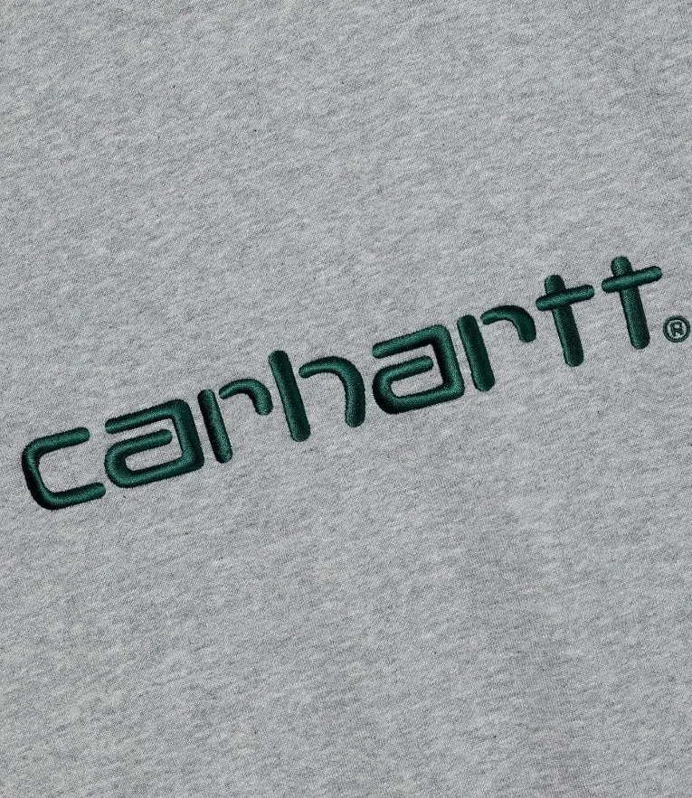 Carhartt  |Unisex Street Style Long Sleeves Logo Sweatshirts