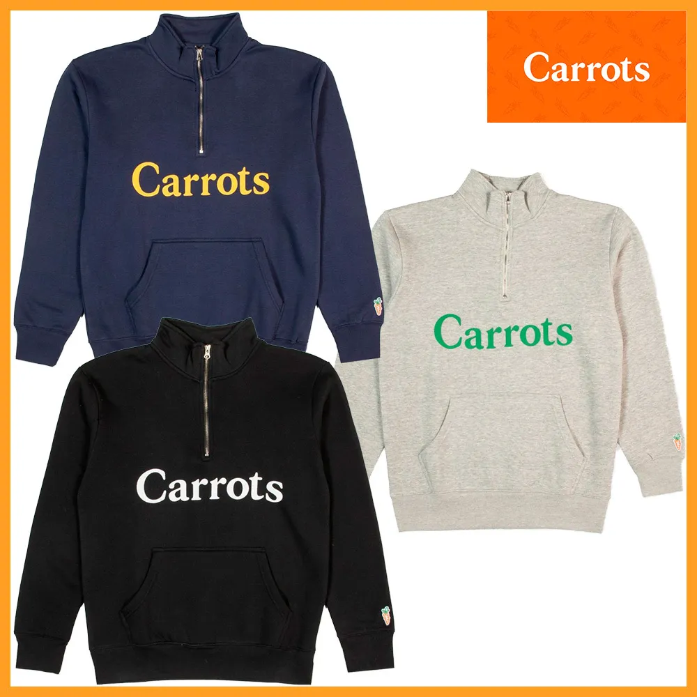 Carrots By Anwar Carrots  |Long Sleeves Cotton Logo Skater Style Polos