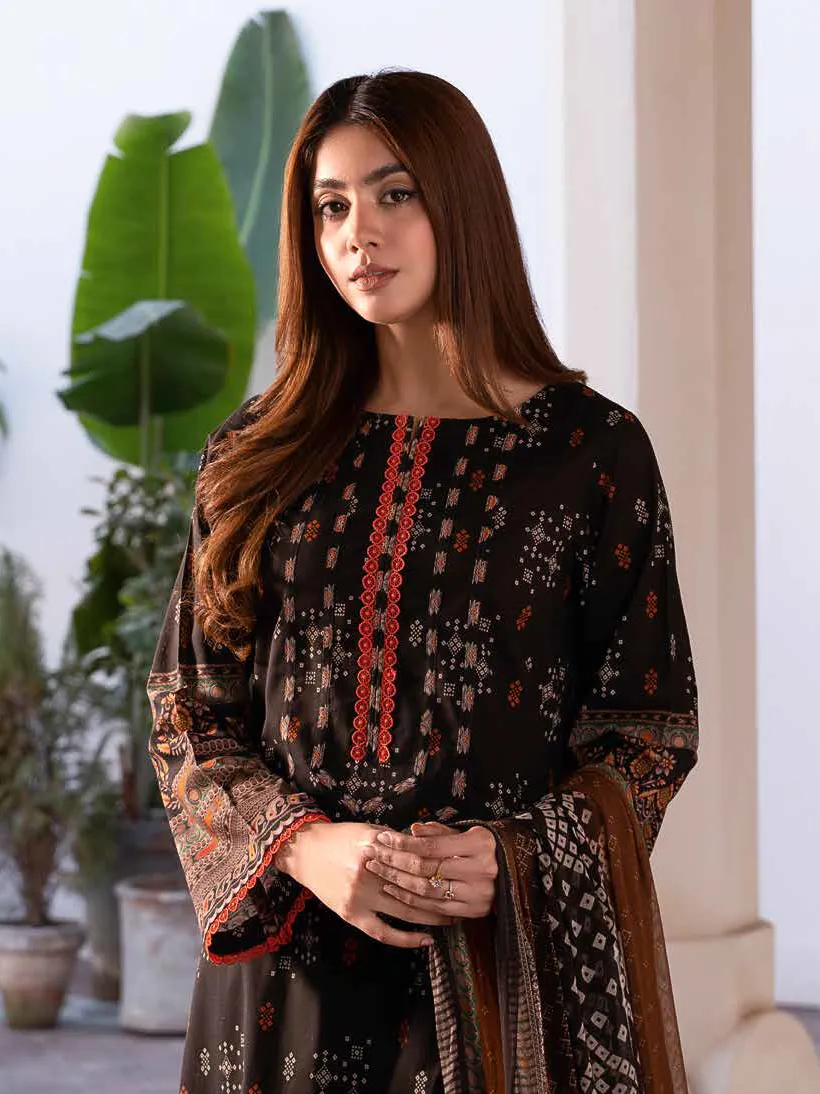 Charizma C-Print Vol-03 Unstitched Printed Lawn 3Pc Suit CP4-24