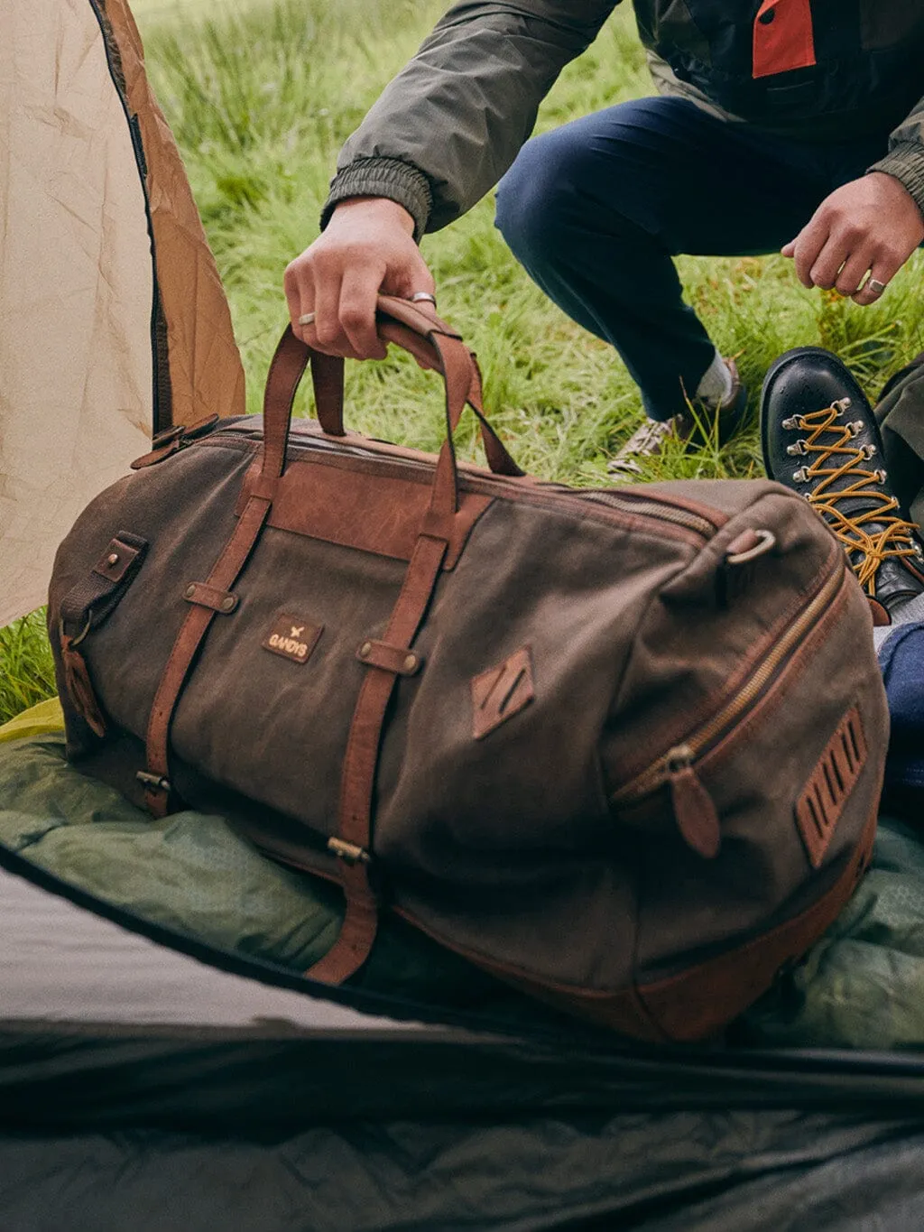 Chestnut Lalitpur Duffle Backpack