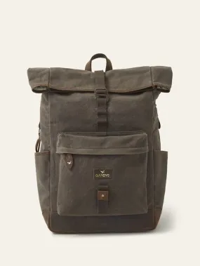 Chestnut Sri Lanka Waxed Cotton Backpack