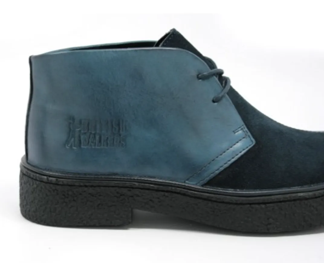 Classic Playboy Chukka Boot Split Toe Leather & Suede