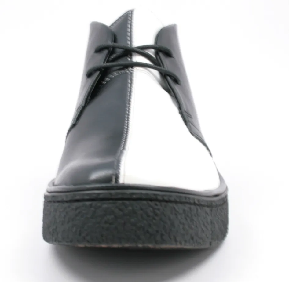 Classic Playboy Chukka Boot Split Toe Leather & Suede