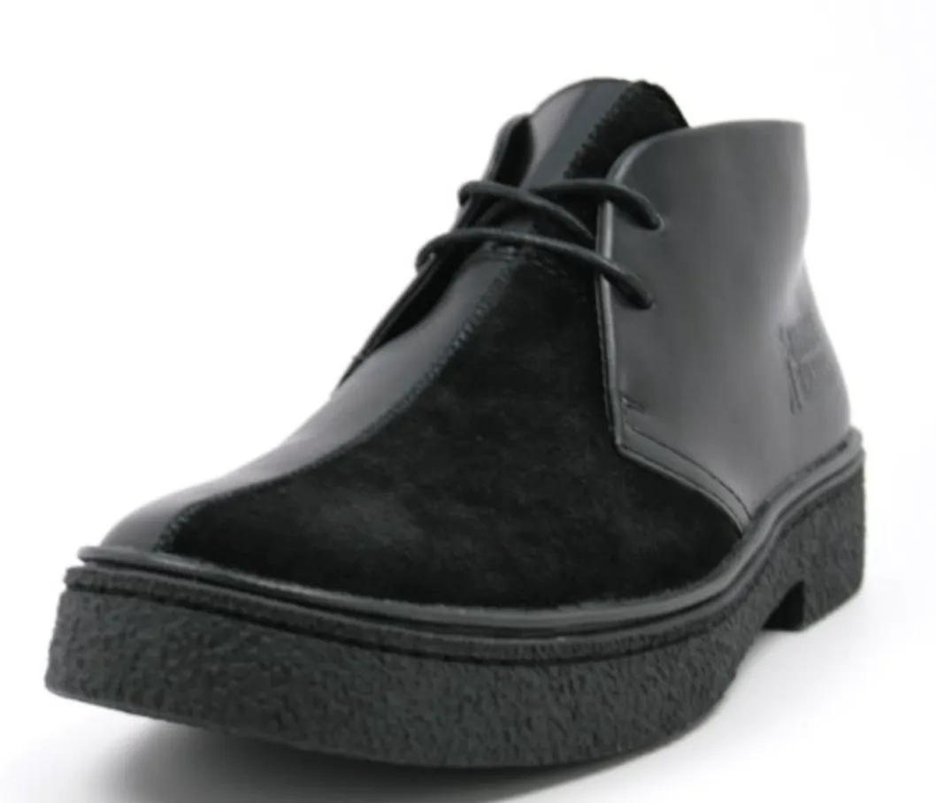 Classic Playboy Chukka Boot Split Toe Leather & Suede