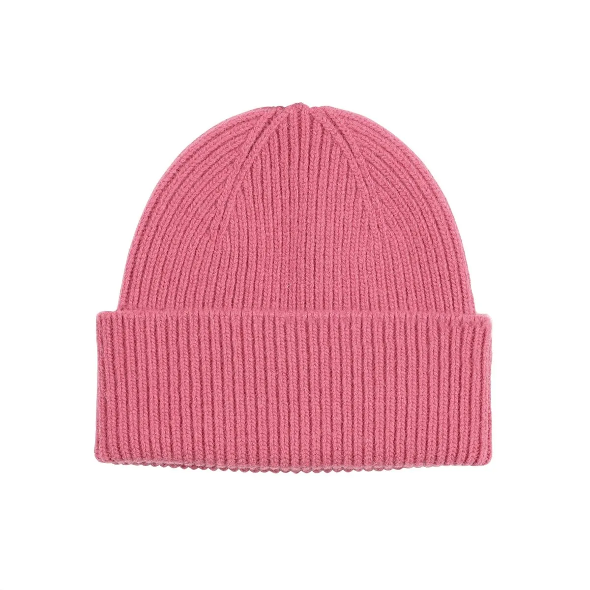 Colorful Merino Wool Hat Raspberry Pink