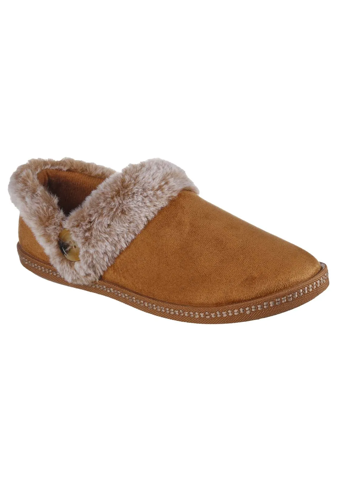 Cosy Campfire Slipper - Chestnut