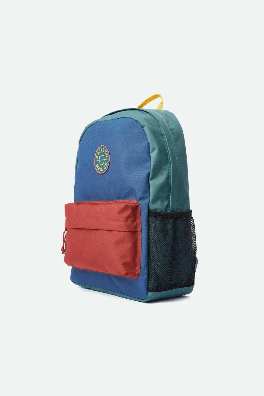 Crest Backpack - Joe Blue/Dark Brick