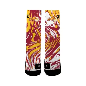 C.s. Lewis Academy  Swirl Socks