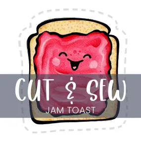 Cut & Sew (Fabric Panel) - Jam Toast