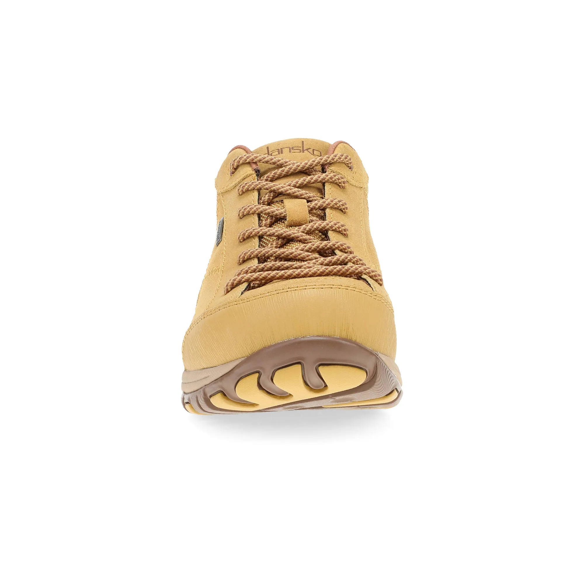 Dansko Paisley: Wheat Burnished Suede Sneaker 