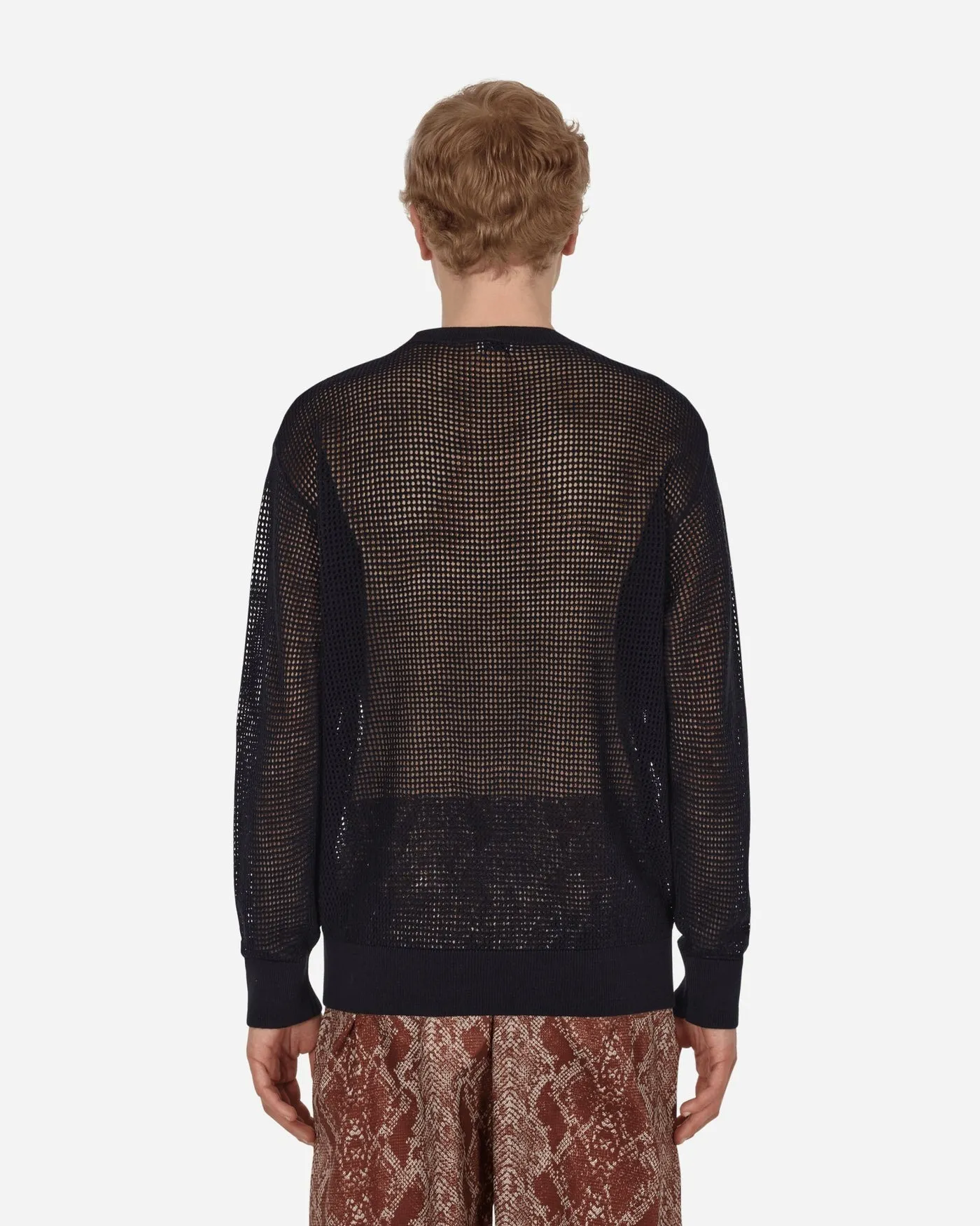 Dries Van Noten  |Crew Neck Wool Long Sleeves Plain Designers Sweaters